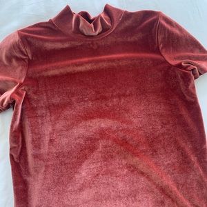 Madewell Velvet Top